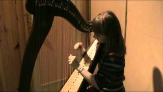 Menuet de Mozart harpe celtique harp cover [upl. by Itsa237]