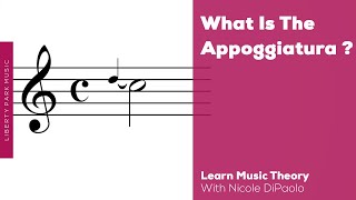 What is the appoggiatura  ABRSM Theory Grade 4  Video Lesson [upl. by Ahteres]