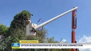 Uptick in Restoration of Utilities and Connection  CVMTVNews [upl. by Bridget]