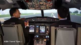 ATR 72600 Flight Simulator Singapore Airshow 2014  HD [upl. by Kareem]