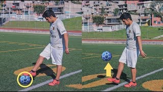 Aprende a DOMINAR EL BALÓN con Estos Sencillos Pasos  TUTORIAL  Trucos de Futbol ⚽ [upl. by Rabin]