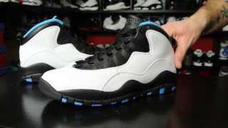 Air Jordan X 10 Retro Powder Blue 2014 [upl. by Pattani]