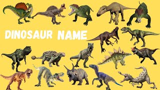 Learn Dinosaur Names For Kids  Dancing Dinosaur Alphabet  Learning Videos For Kids [upl. by Ivatts]