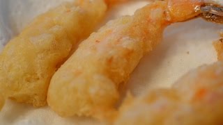 Gambas en tempura  Recetas de Cocina [upl. by Sperry]