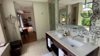 Seychelles Hotel Raffles Seychelles  One Bedroom Garden View Villa  room tour [upl. by Warring]