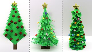 Albero di Natale di Carta 3 Idee con Tutorial [upl. by Filiano]