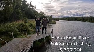 Alaska Kenai River Silver Salmon Fishing [upl. by Akimit]