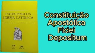 Catecismo da Igreja Católica em áudio  Constituição Apostólica Fidei Depositum [upl. by Frida]