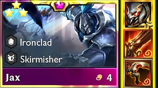 3 Star Jax Carry ⭐⭐⭐ft 10 Skirmisher   TFT SET 55 [upl. by Drud]