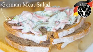 Classic German Fleischsalat  Meat Salad ✪ MyGermanRecipes [upl. by Eseenaj613]