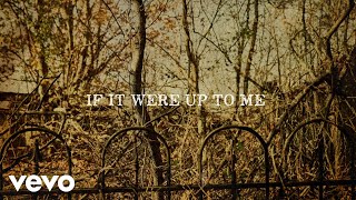 Aaron Lewis  Up To Me Lyric Video [upl. by Dira]