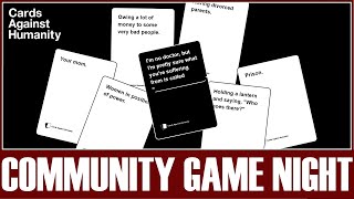 Tabletop Simulator Cards against Humanity  Community Game Night  052924 [upl. by Adelia]