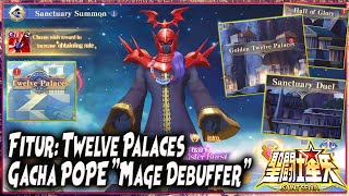 GACHA POPE Sanctuary Summon  FITUR TWELVE PALACES 🔥 SAINT SEIYA METEOR SHINE [upl. by Ettenotna9]