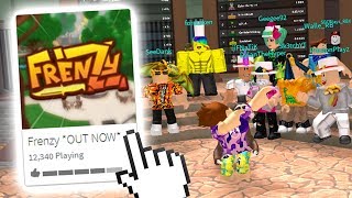 MY ROBLOX GAME IS RELEASED COME PLAY WITH ME [upl. by Selokcin]