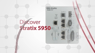 Stratix 5950 For Network Connectivity and Security  SPS IPC Drives 2016 [upl. by Zoie]