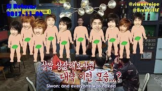 ENGSUB 171013 tvN Life Bar EP40 cut  Super Junior weird amp crazy games [upl. by Namyaw]