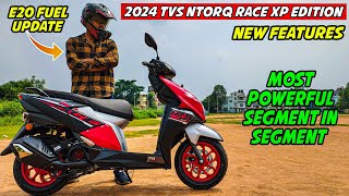 2024 TVS Ntorq 125 Race xp Edition Review🔥  Most Powerful Scooter In 125cc 😱 [upl. by Shurlocke469]