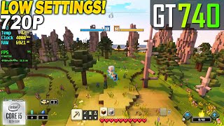 Minecraft Legends GT 740  720p Low [upl. by Navonoj]