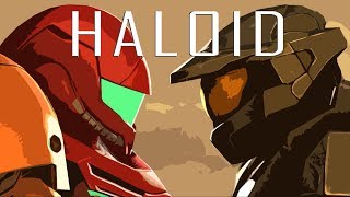 Haloid 2019  Master Chief Vs Samus Aran [upl. by Aihsein]