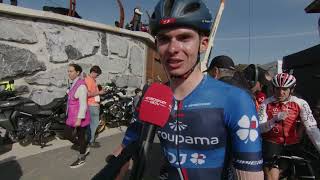 Romain Grégoire  Interview à larrivée  Itzulia Basque Country 2023  Etape 3 [upl. by Anton]