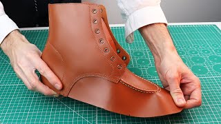 How to Make Moc Boots [upl. by Sammie]