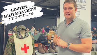 Houten militaria show december 2023  Bevomilitariacom [upl. by Annaynek]