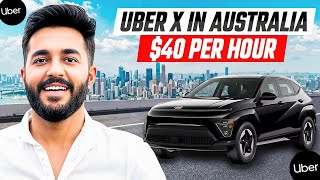 Uber X Earnings Australia 🇦🇺  40 per hour 😍 [upl. by Lehteb]