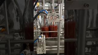 Tomato ketchup making process in factory ketchup shortvideo [upl. by Vickey]