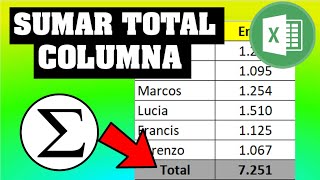 Como SUMAR VALORES de una COLUMNA en EXCEL ➕  Sumar Nivel Dios en Excel [upl. by Annairdua]