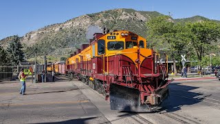 Durango amp Silverton Silverton Diesel Excursion [upl. by Arber355]