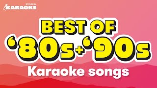 BEST 80s amp 90s KARAOKE SONGS WITH LYRICS FEAT BACKSTREET BOYS SHANIA TWAIN amp MORE [upl. by Mohr]