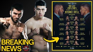 February 22nd Full Card ANNOUNCED for Beterbiev vs Bivol REMATCH [upl. by Hescock]