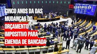 Cinco anos da emenda de bancada Entenda a mudança de emenda impositiva para emenda de bancada [upl. by Redneval]