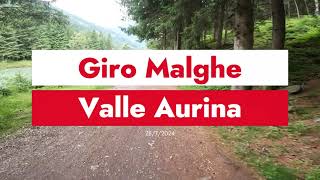 MTB Valle Aurina BZ  Giro Malghe San Giovanni [upl. by Rumpf]