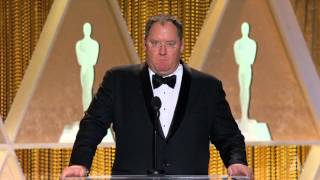 John Lasseter honors Hayao Miyazaki at the 2014 Governors Awards [upl. by Marya]