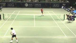 AIG OPEN 2006 ２回戦 鈴木貴男 VS Paradorn SRICHAPAN 2nd SET・FINAL SET [upl. by Vasya]