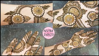 Ramazan eid special mehndi design 10  2020  heena vahid [upl. by Lipfert23]