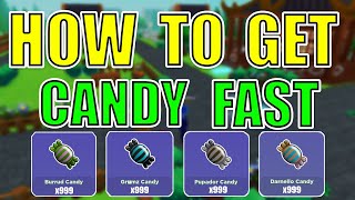 How To Get Candy Fast in Bloxymon Roblox OP METHODS [upl. by Aivartal]