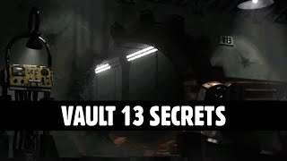 Vault 13 Secrets You May Have Missed  Fallout Secrets [upl. by Chesnut437]