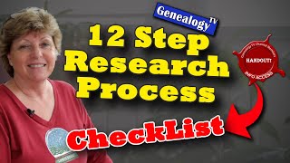 12 Step Process for Researching Your Family History Checklist [upl. by Zed946]