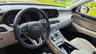 2021 Hyundai Palisade Calligraphy Interior  Detailed Walkthrough [upl. by Westley499]