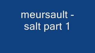 Meursault  Salt Part 1 [upl. by Ikey]