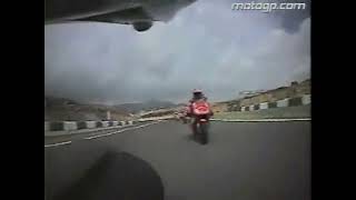 MotoGP onboard with Tamada at the start of Estoril 2005 [upl. by Taite]