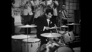 Gene Krupa amp His Orchestra 1947 Boiler Room Drum Solo from “Beat The Band” Red Rodney [upl. by Eclud]