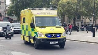 London Ambulance Service compilation￼ First responders and Ambulances [upl. by Olmsted208]