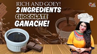 Chocolate Ganache Recipe  All My Tips and Tricks by ChefWajeehaTariq [upl. by Kussell]