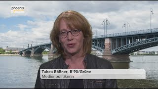 Öffentlichrechtlicher Rundfunk Tagesgespräch mit Tabea Rößner B90Die Grünen vom 20102017 [upl. by Jahn824]