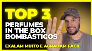 3 PERFUMES IN THE BOX BOMBÁSTICOS QUE EXALAM MUITO E SÃO FÁCEIS DE AGRADAR [upl. by Pyle]