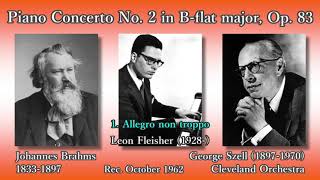 Brahms Piano Concerto No 2 Fleisher amp Szell 1962 ブラームス ピアノ協奏曲第2番 フライシャー＆セル [upl. by Nerehs946]