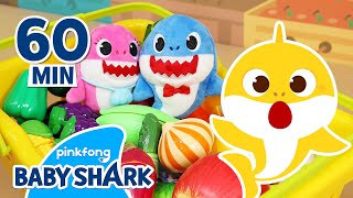 Baby Shark where are Mommy and Daddy  Compilation  Hide and Seek  Baby Shark Official [upl. by Alilahk]